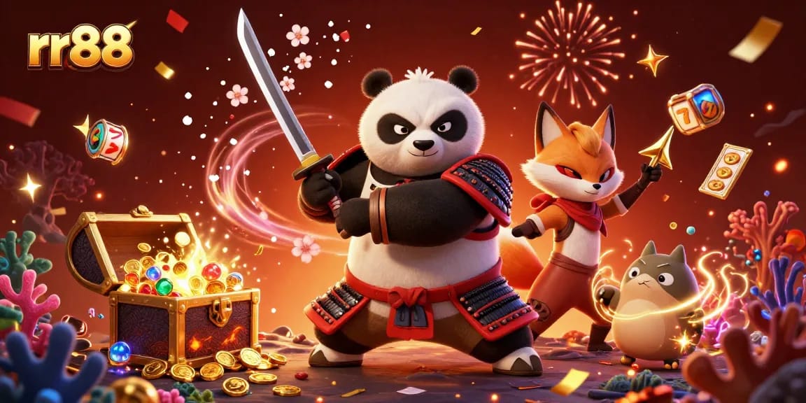 Experience winning strategies at rr88 with lively casino-themed characters and dynamic elements in 3D.