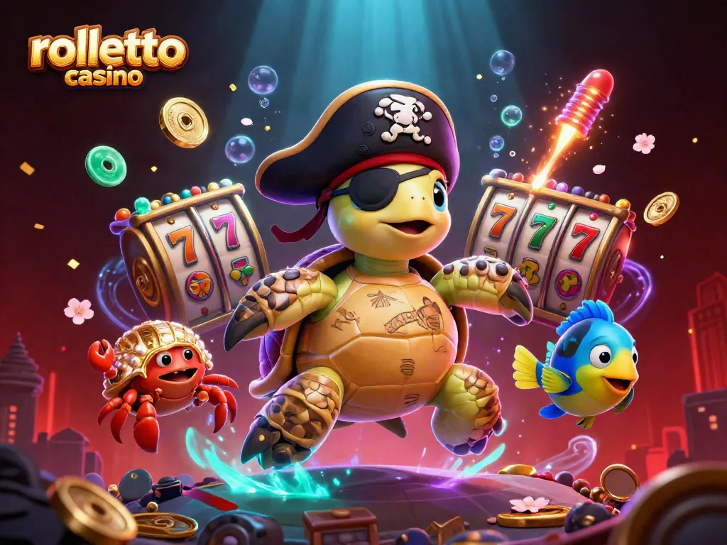 Experience exciting gameplay at rolletto casino with vibrant characters and immersive slot elements.