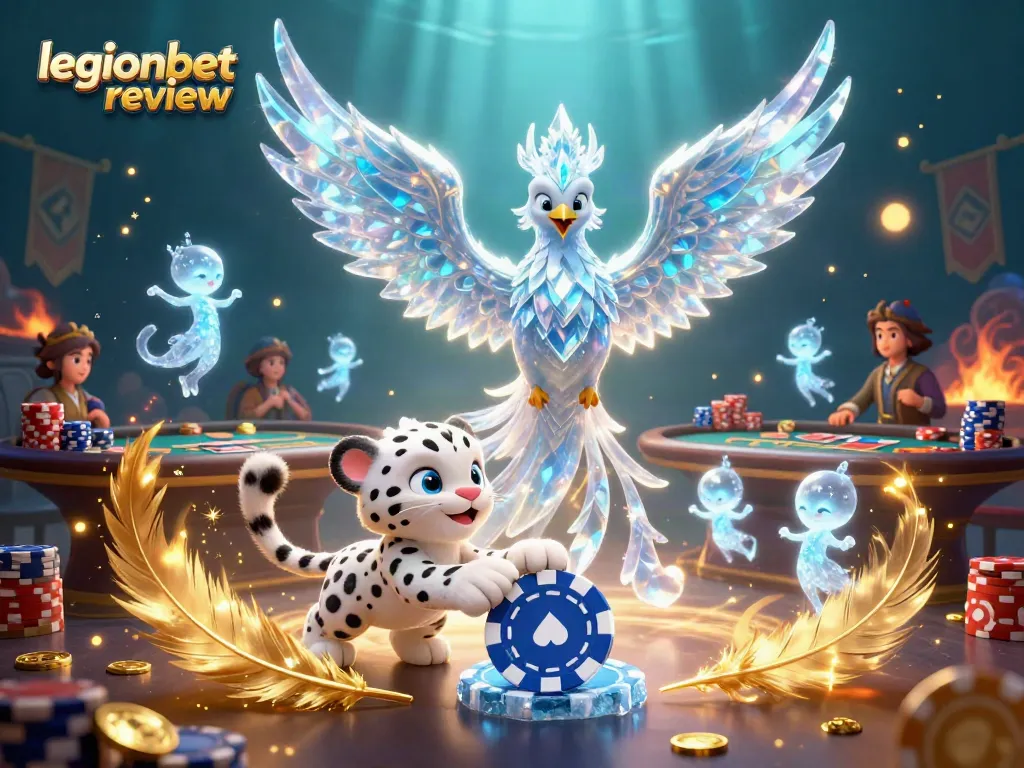 Experience the excitement of the legionbet review with vibrant characters and casino elements.