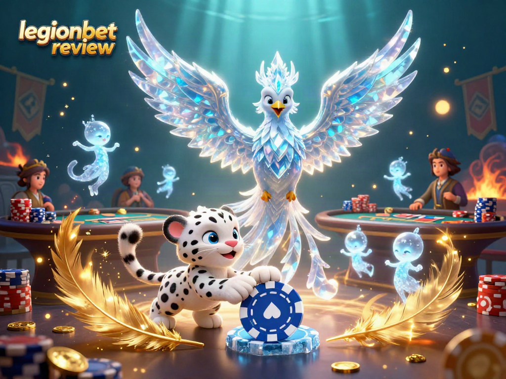 Experience the excitement of the legionbet review with vibrant characters and casino elements.