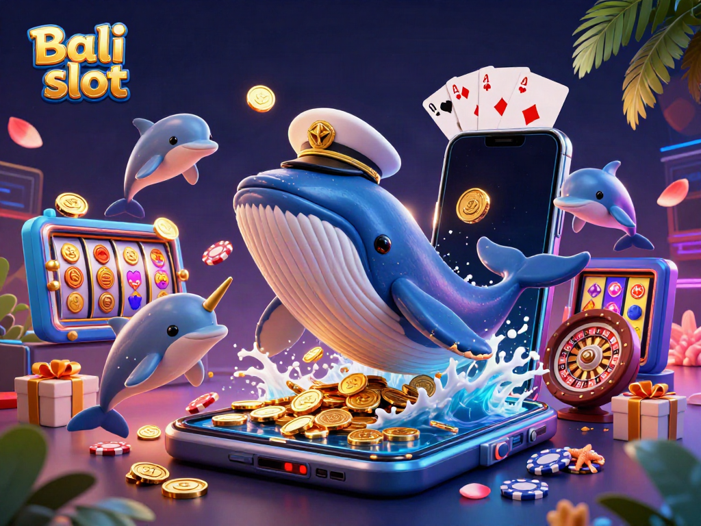 Experience thrilling gameplay at Bali slot with vibrant characters and exciting casino elements.