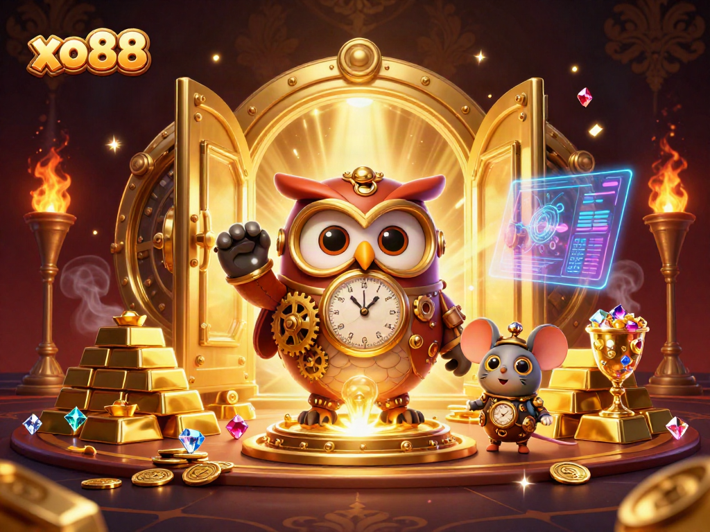 Experience thrilling jackpots at xo88 with vibrant casino elements and a fantasy twist.