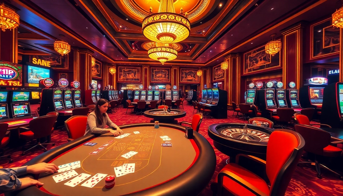 Explore thrilling gambling moments at https://nhacaiuytin.place/, featuring an exciting poker game in a luxurious casino atmosphere.