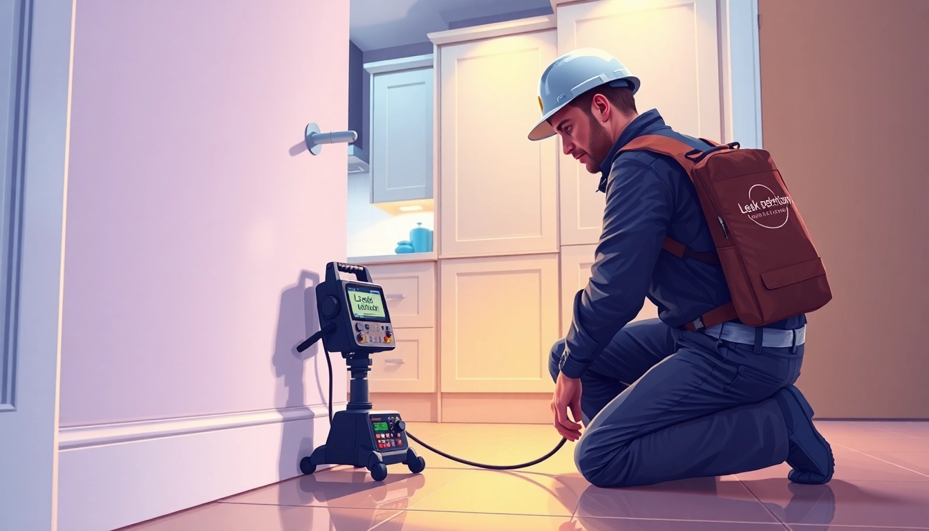 Expertly detecting a water leak in Cornwall using advanced technology.