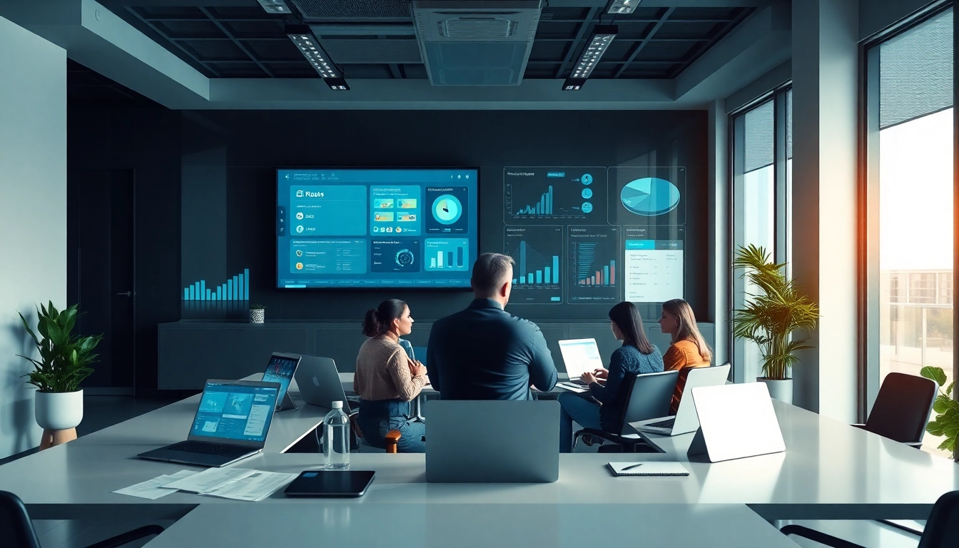 Innovative office illustrating Logo Tiger digital solutions in a professional setting.