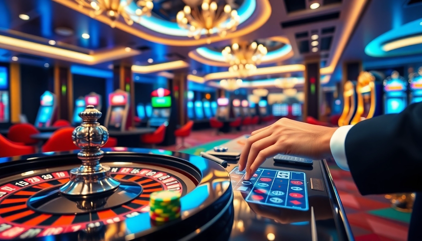 Experience thrilling gaming at https://f168.news/ with vibrant roulette and poker action.