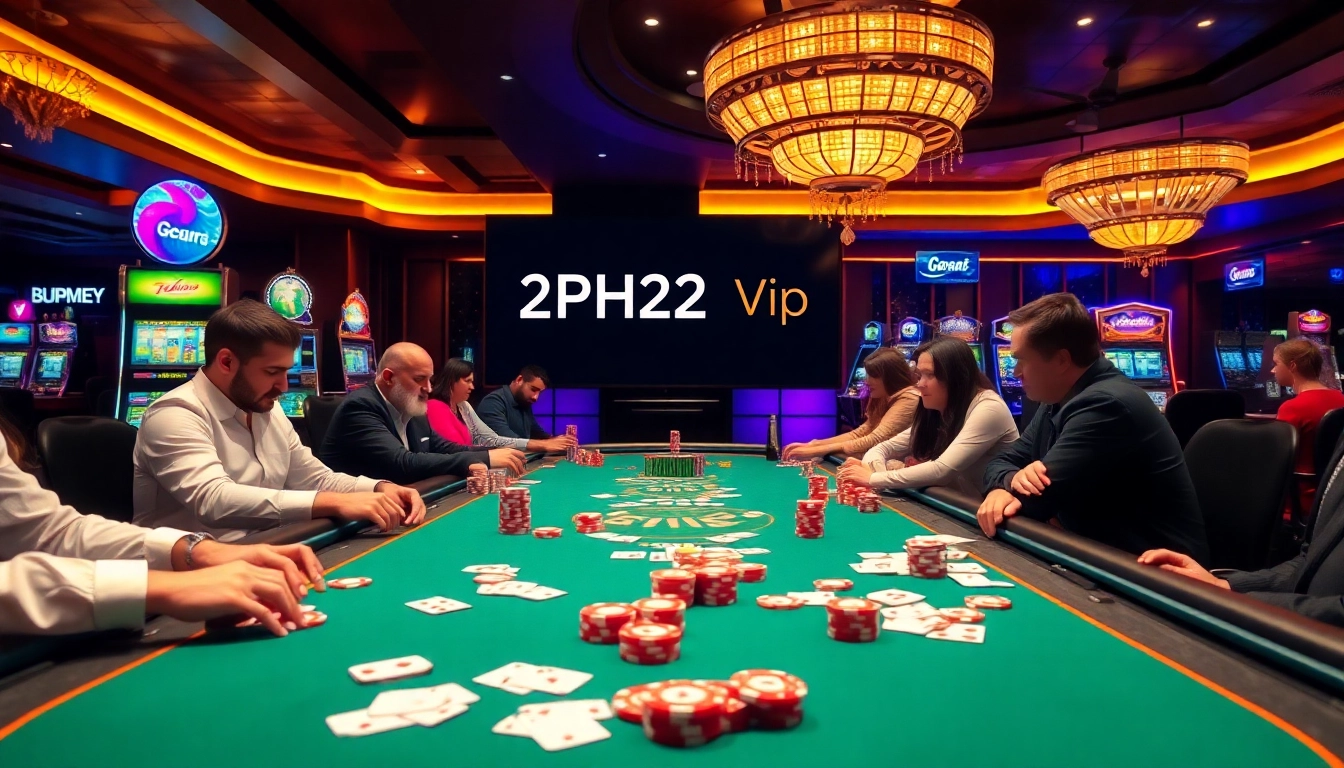 Experience the thrill of winning at 2PH222 Vip with vibrant casino gaming and exciting poker action.