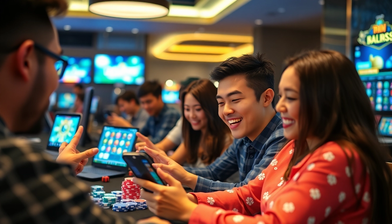 Experience online gaming excitement with RR88 at https://urr88.com/ featuring players engaged in betting.