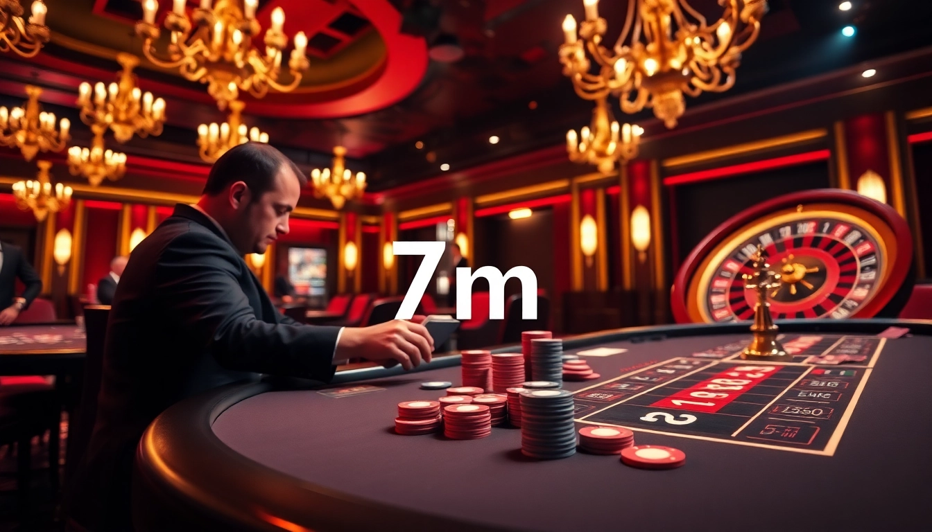 Experience live betting with 7m's dynamic odds at a vibrant casino.