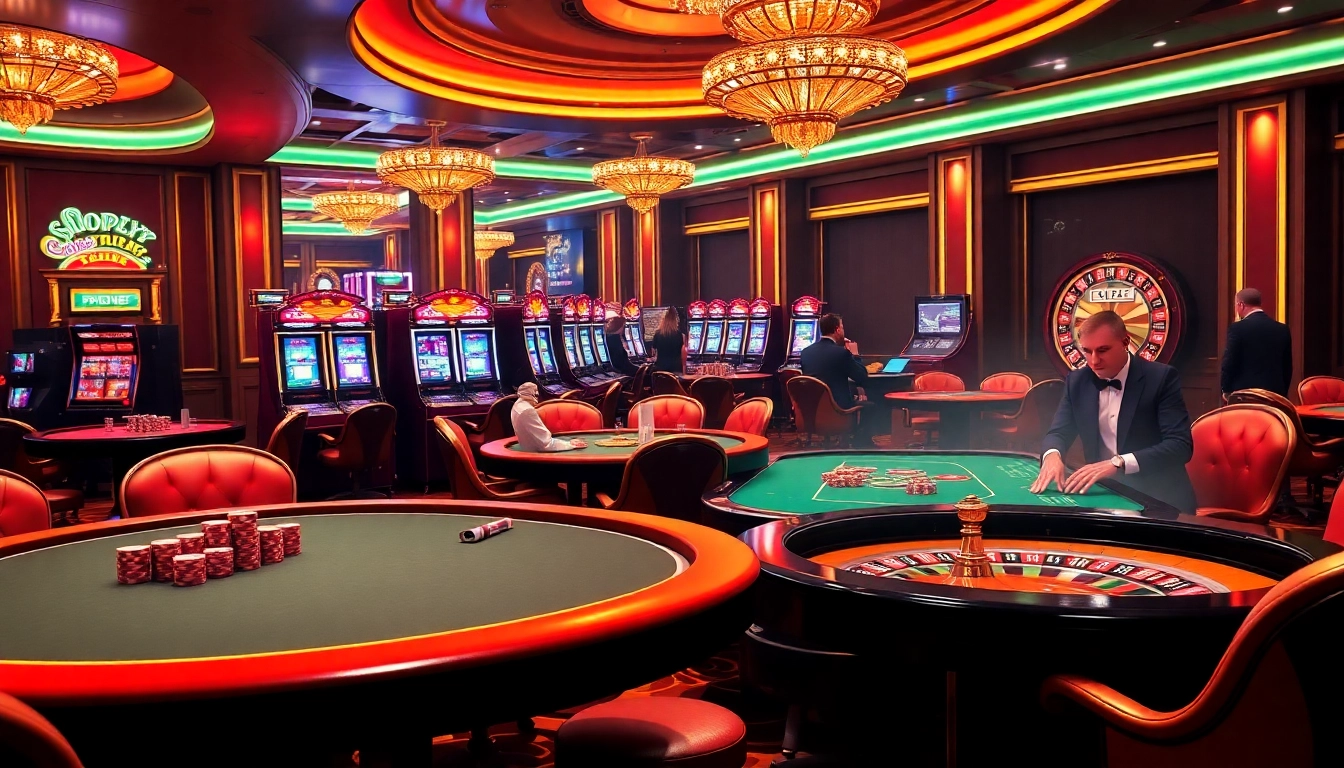 Experience the thrill of online gambling at https://bet88b.us.com/ with vibrant casino gaming visuals.
