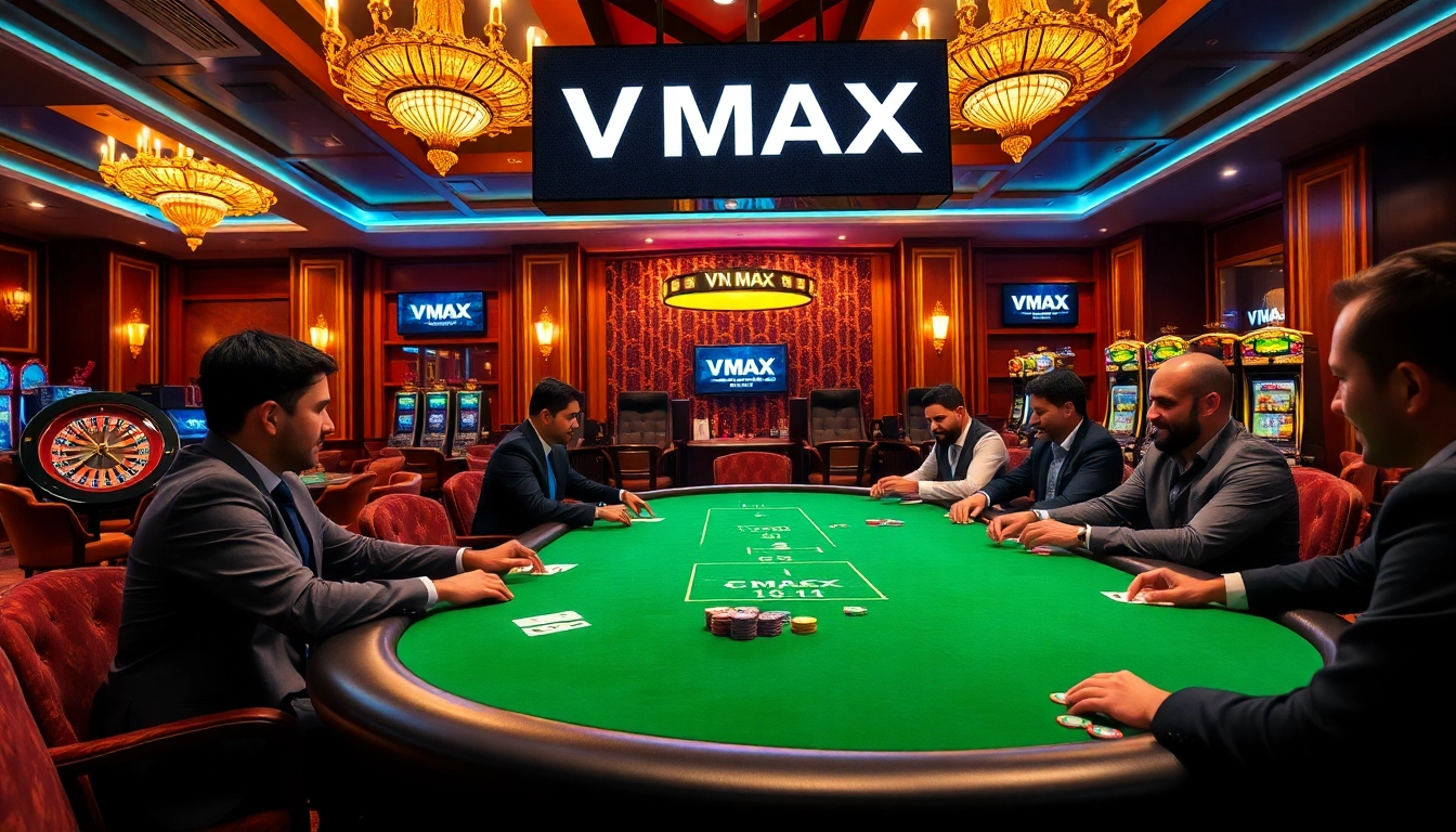 Win big at VMAX with thrilling poker games surrounded by luxury casino ambiance.