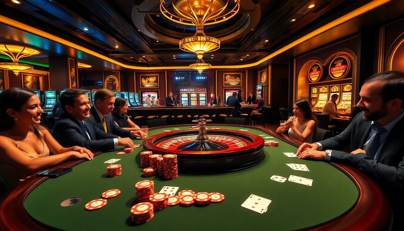 Players enjoying a thrilling game at 789CLUB's luxurious poker table.