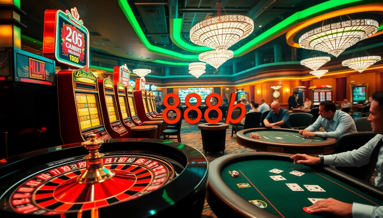 Experience the thrill of 888b casino games with vibrant slots and dynamic poker action.