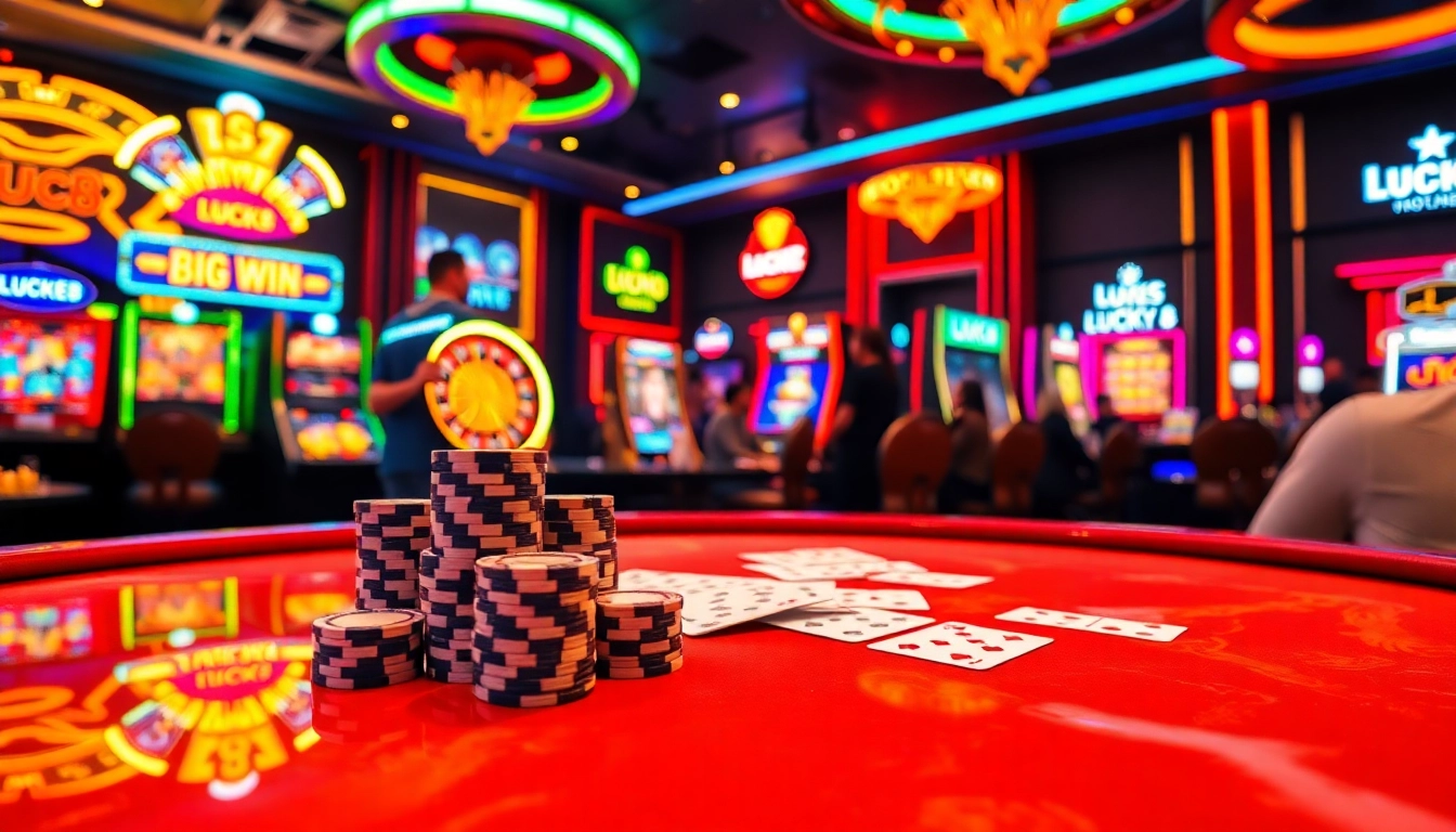 Trải nghiệm cảm giác cá cược tại LUCK8 và casino LUCKY8 với bàn chơi sôi động và các trò chơi hấp dẫn.