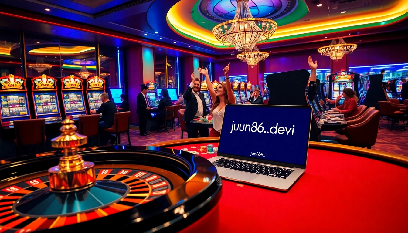 Experience the thrill of gambling at https://jun886.dev/ with an exciting casino atmosphere.