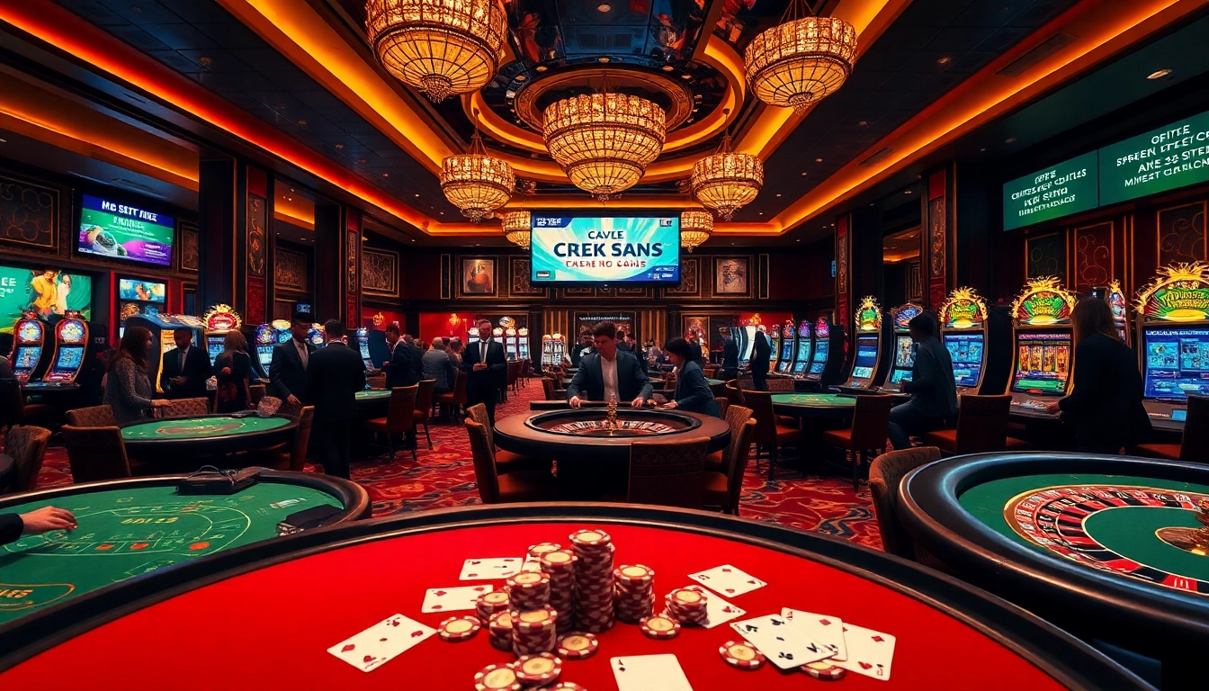 Experience high-stakes excitement at S88 with vibrant tables and dazzling slot machines.