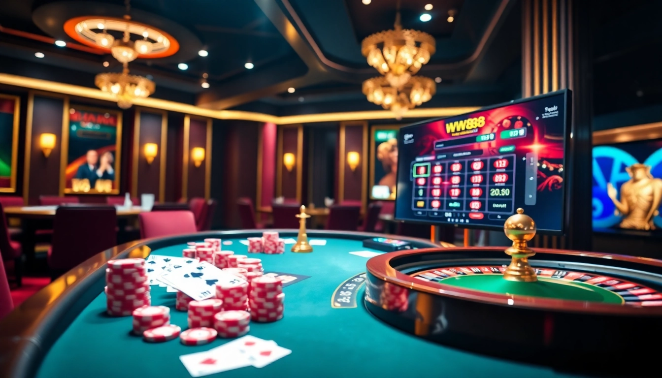 Experience thrilling moments at the WW88 com casino with exciting gameplay and vibrant visuals.