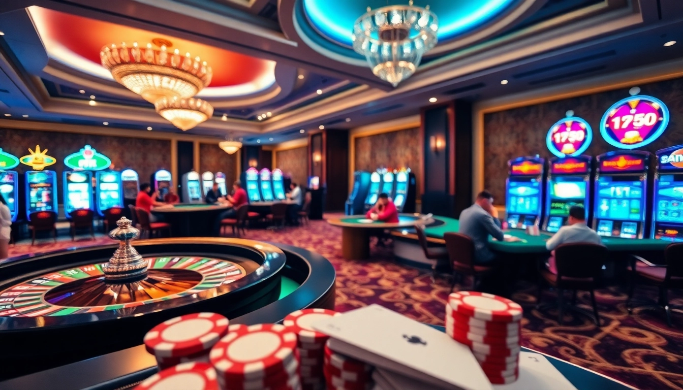 Engaged players at the casino table highlighting 222bd gambling excitement.