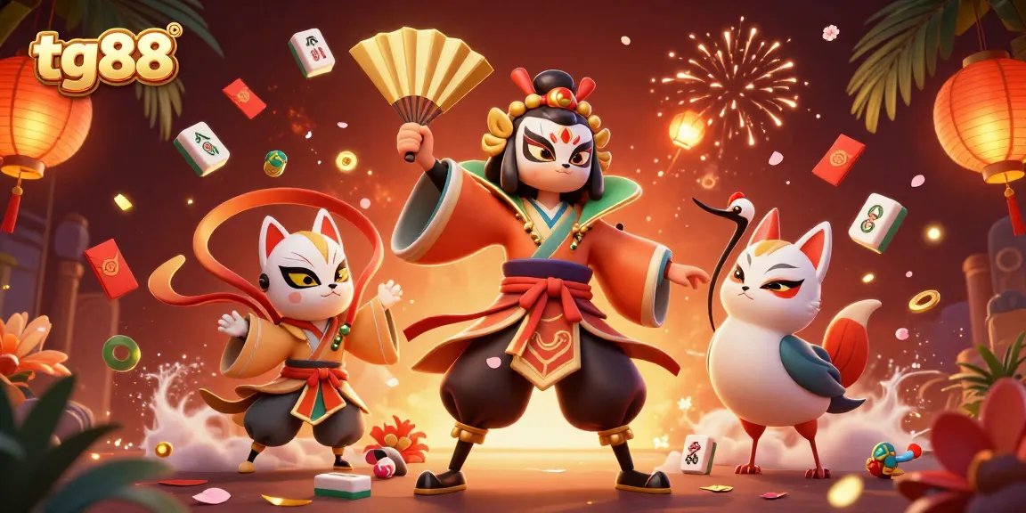 Experience excitement at tg88 with kabuki warriors and magical elements in a vibrant online gaming environment.